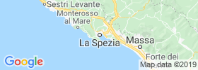 La Spezia map